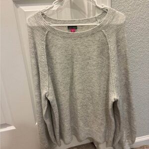 Vince Camuto Light Gray Women's Sweater